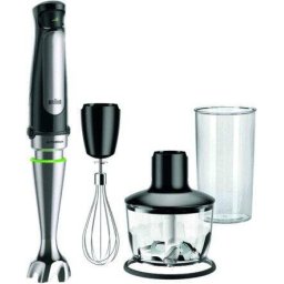 Blender Braun MultiQuick MQ 7035X, hand blenderÂ (black / stainless steel)