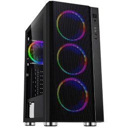 Carcasa Spacer Gaming Middle Tower SPCS-GC-RAINBOW