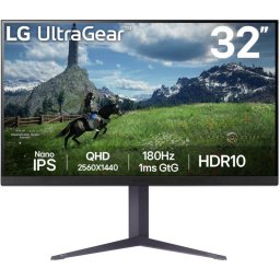 Monitor LED Gaming LG UltraGear 32GS85Q-B 31.5 inch QHD IPS 1ms 180Hz Black
