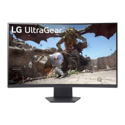 Monitor LED Gaming Curbat LG UltraGear 32GS60QC-B 31.5 inch QHD VA 1ms 180Hz Black