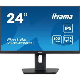 Monitor LED Iiyama ProLite XUB2492QSU-B1 23.8 inch QHD IPS 0.5ms 100Hz Black