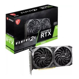 Placa Video MSI GeForce RTX 3060 Ventus 2X 12G OC 12GB GDDR6 192Bit Negru