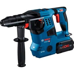 Bosch Bosch Powertools cordless hammer drill GBH 18V-28 CF Professional solo, 18 volts (blue/black, without battery and charger, Bluetooth, in L-BOXX)