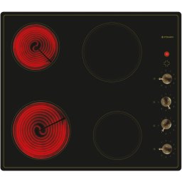 Plita Electrica Pyramis Retro VINTAGE Vitroceramica 9 Trepte 1800W Bej