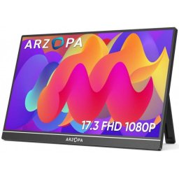 Monitor Arzopa A1 M Portabil 17.3inch IPS Full HD 1920 x 1080 Negru
