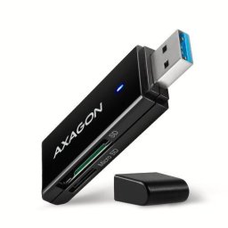 Card reader AXAGON Cititor carduri CRE-S2N USB 3.2 tip-A SLIM la SD/microSD