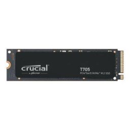 SSD Crucial T705 4TB PCI Express 5.0 NVMe Negru