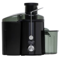 Storcator De Fructe Si Legume Adler AD 4132 800W Lame Din Titan Recipient Suc 0.45L Recipient Pulpa 1.5L 2 Viteze Diametru Tub Alimentare 65mm Negru