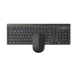 Kit Tastatura + Mouse Rapoo 8100M Wireless Multi-Mode Negru