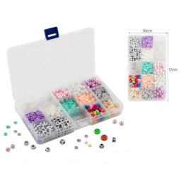 Cutie cu Margele Grafix 13 Tipuri 10x17CM Multicolor