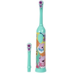 Periuta Electrica PEPPA PIG Cu Baterii Cap De Rezerva Verde