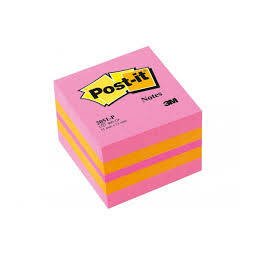 Cub Notes Post-it Adeziv Neon 51