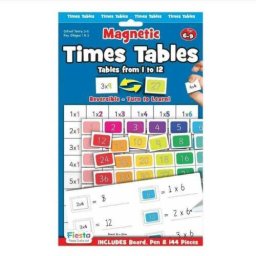 Set Magnetic Fiesta Crafts Tabla Inmultirii Albastru