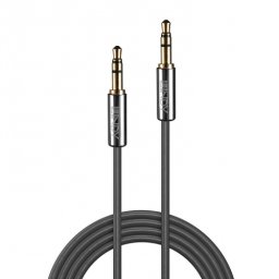 Cablu Lindy 3.5mm jack - 3.5mm jack 2m Negru