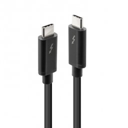 Cablu Lindy USB-C - USB-C 2m Negru