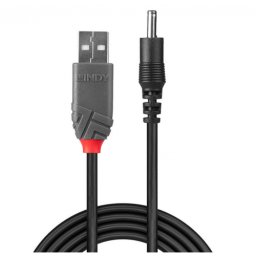 Cablu Lindy USB 2.0 - 3.5mm 1.5m Negru