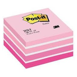 Cub Notite Adezive Post-it Paste Roz