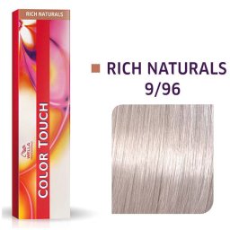 Vopsea Semipermanenta Wella Professionals Color Touch 9/96 Blond Luminos Albastru Violet 60Ml