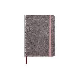 Notebook Coperta Tare Piele Clairefontaine A5 144 Pagini Celeste Roz