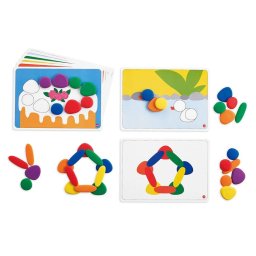 Set De Activitati Cu Pietricele Edx Education Junior Rainbow Pebbles