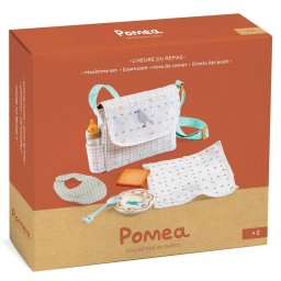Jucarie Djeco Set De Servit Masa Pentru Papusi Joc De Rol Colectia Pomea