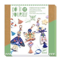 Jucarie Djeco Set Diy Brelocuri Si Accesorii Kit De Creatie
