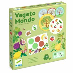 Joc educativ Djeco Vegeto Mondo 5 Ani+