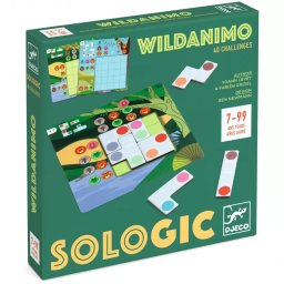 Joc De Logica Djeco Wildanimo Animale Salbatice Din Colectia Sologic