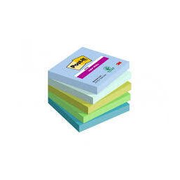Notes Adeziv Super Sticky Post-it 76 x 76 mm 90 File x 5 Culori Asortate