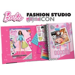 Set de Colorat cu Activitati LISCIANI Barbie Fashion Icon 5 Ani+