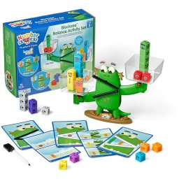 Set Educativ Hand2Mind Blockzee Activitati Balanta +3 ani