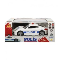 Masina Telecomanda SUNMAN Politie 1:20 Aztec Alb