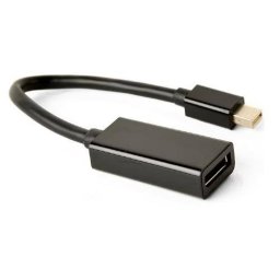 Adaptor Video Gembird Mini-DisplayPort la DisplayPort Rezolutie Maxima 4K (3840 x 2160) la 30Hz Negru