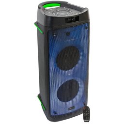 Boxa Portabila Ibiza Sound 2X6.5"/16Cm 100W Rms BT/Msd/Usb Negru