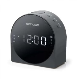 Radio MUSE M-185CR Cu Ceas Alarma Negru
