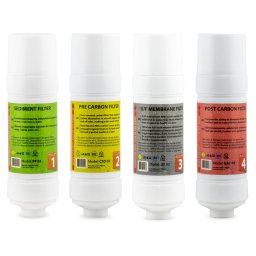 Set Filtre Apa Zass x4 Filtre Pentru Modelul de Dozator ZWD 03 WF Si ZWD 04 WF