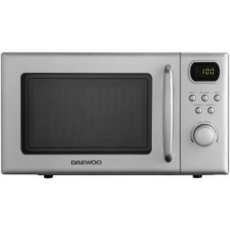Cuptor cu Microunde Daewoo KOR-6S2BS-2 20l 700W 8 Programe Predefinite Semnal Sonor Argintiu