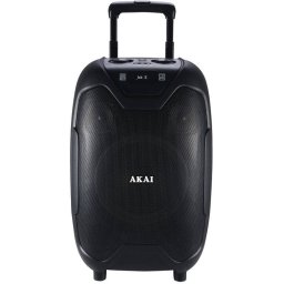 Boxa Portabila Akai ABTS-X10 Plus 50W Bluetooth USB FM Radio Microfon Inclus Negru