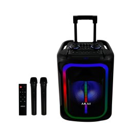 Boxa Portabila Akai Cu Troller Bluetooth Negru