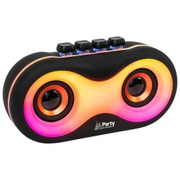 Boxa Portabila Mini Party 2X7W 1800Mah Negru