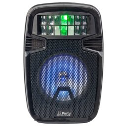 Boxa Portabila Ibiza Sound 8inch /20Cm Cu USB/SD/BT/FM Negru