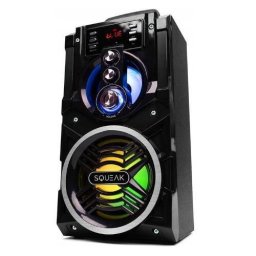 Boxa Portabila SQUEAK BeatBoxer Bluetooth 5.1 Karaoke Microfon Inclus 20W Negru