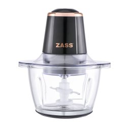 Tocator Zass Rose Gold ZCH 21 1500ml 400W Bol Sticla 4 Lame Otel Inoxidabil Negru