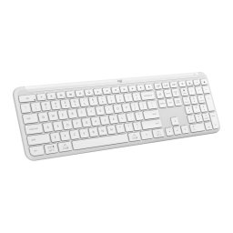 Tastatura Wireless Logitech Signature Slim K950 RF / Bluetooth Layout US INTL Alb