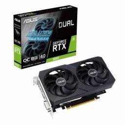 Placa Video ASUS nVidia GeForce RTX 3050 Dual OC V2 8GB GDDR6 128bit