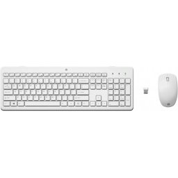 Kit Tastatura + Mouse HP 230 Wireless Combo Alb