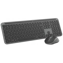 Kit Tastatura + Mouse Logitech Signature Slim MK950 Wireless Gri