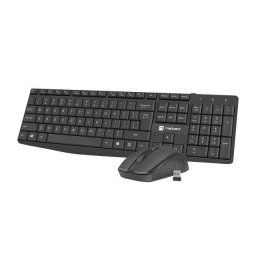 Kit Tastatura + Mouse Natec Squid Wireless Gri