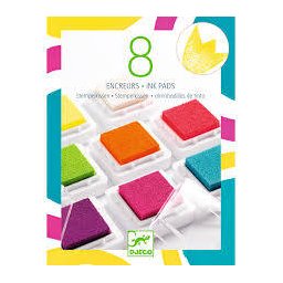 Tusiere Colorate Djeco Pentru Stampile