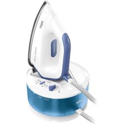 Statie De Calcat Braun Carestyle IS2143BL 2400W 6Bari Talpa FreeGlide 3D Alb/Albastru
